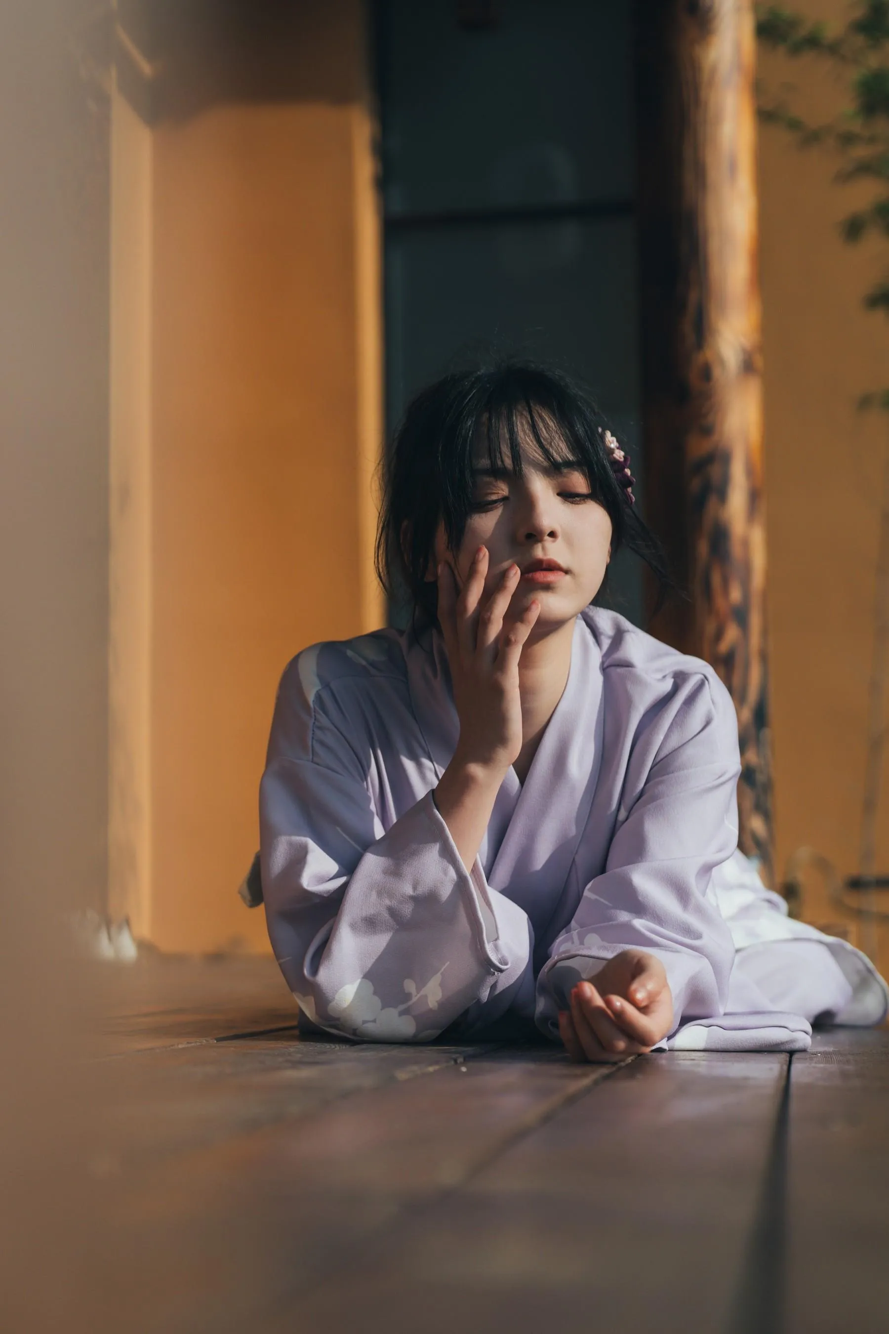 [YITUYU艺图语]2022.02.09 和风物语，日式庭院里的少女写真 dudu [56P]插图6